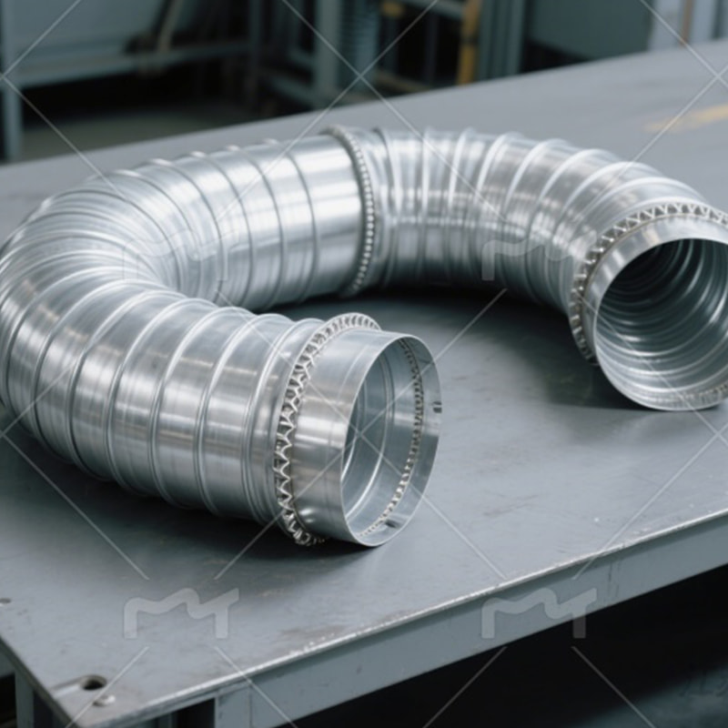 Marine welded air duct